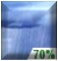 Monday: A chance of rain showers before 4pm, then isolated showers and thunderstorms between 4pm and 5pm, then scattered showers and thunderstorms. Mostly cloudy, with a high near 81. Northeast wind 3 to 7 mph. Chance of precipitation is 70%. New rainfall amounts between a quarter and half of an inch possible. Monday: Chance Rain Showers then Isolated Showers And Thunderstorms