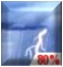This Afternoon: Showers and thunderstorms. Cloudy, with a high near 79. South wind around 8 mph. Chance of precipitation is 80%. New rainfall amounts between a tenth and quarter of an inch possible. This Afternoon: Showers And Thunderstorms